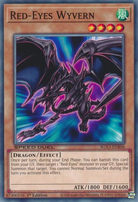 Red-Eyes Wyvern [SGX3-ENB06] Common (ONLINE ORDER ONLY)