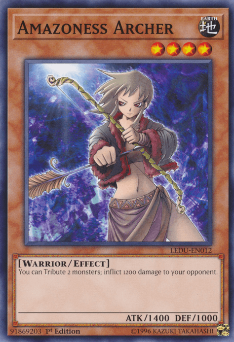 Amazoness Archer [LEDU-EN012] Common (ONLINE ORDER ONLY)