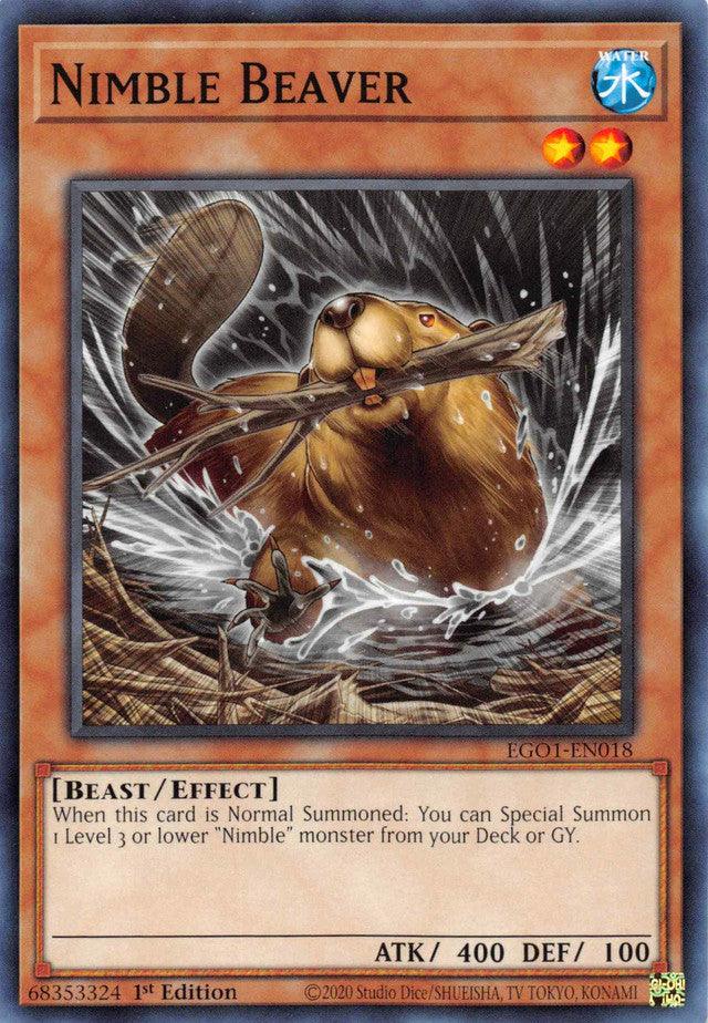 Nimble Beaver [EGO1-EN018] Common (ONLINE ORDER ONLY)