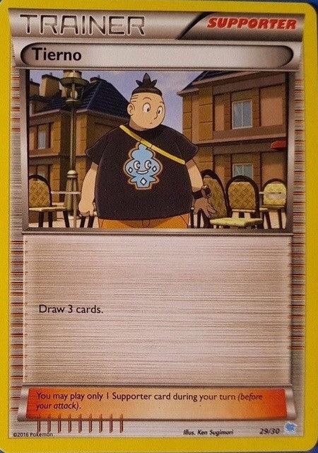 Tierno (29/30) [XY: Trainer Kit 3 - Suicune] (Online Only)
