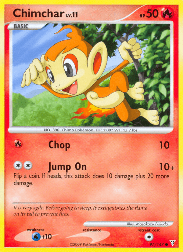 Chimchar (97/147) [Platinum: Supreme Victors] (Online Only)
