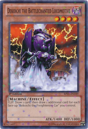 Dekoichi the Battlechanted Locomotive [BP01-EN189] Starfoil Rare (ONLINE ORDER ONLY)