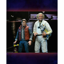 NECA Back to the Future 7" Scale Action Figure - Ultimate Doc Brown (1985 "Hazmat Suit") (ONLINE ORDER ONLY)