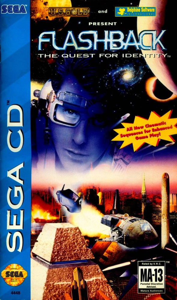 Flashback The Quest for Identity (Sega CD) (ONLINE ORDER ONLY)