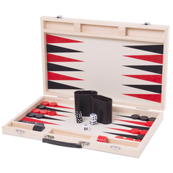 Rustik Deluxe Wood Case: Backgammon (ONLINE ORDER ONLY)