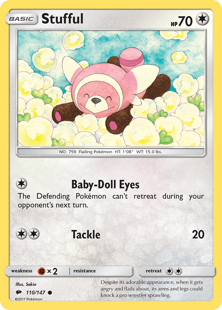 Stufful (110/147) [Sun & Moon: Burning Shadows] (Online Only)