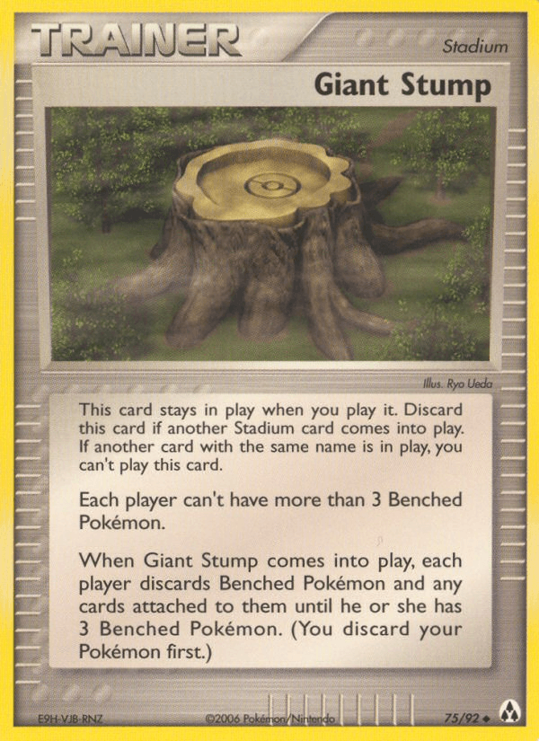 Giant Stump (75/92) [EX: Legend Maker] (Online Only)