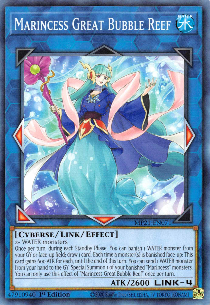 Marincess Great Bubble Reef [MP21-EN071] Common (ONLINE ORDER ONLY)