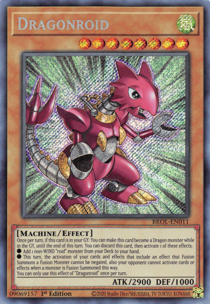 Dragonroid [BROL-EN011] Secret Rare (ONLINE ORDER ONLY)