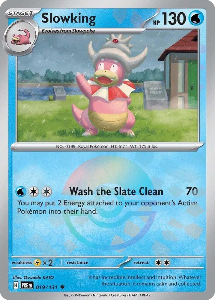 Slowking (019/131) (Poke Ball Pattern) [Scarlet & Violet: Prismatic Evolutions] (Online Only)