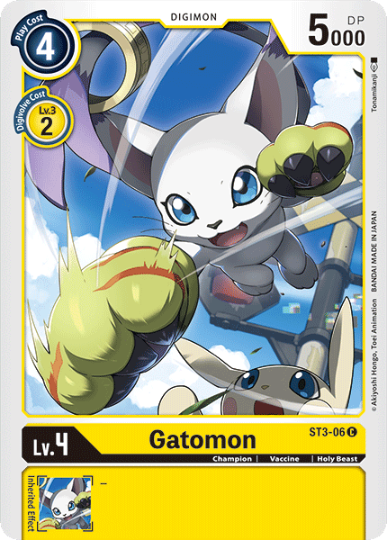 Gatomon [ST3-06] [Starter Deck: Heaven's Yellow] (ONLINE ORDER ONLY)