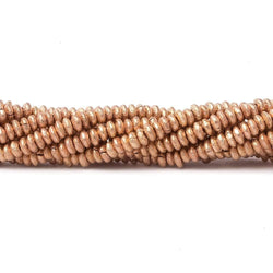 2.5mm Brushed Disc Beads (ONLINE ORDER ONLY)