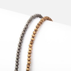2.5mm Brushed Round Beads (ONLINE ORDER ONLY)