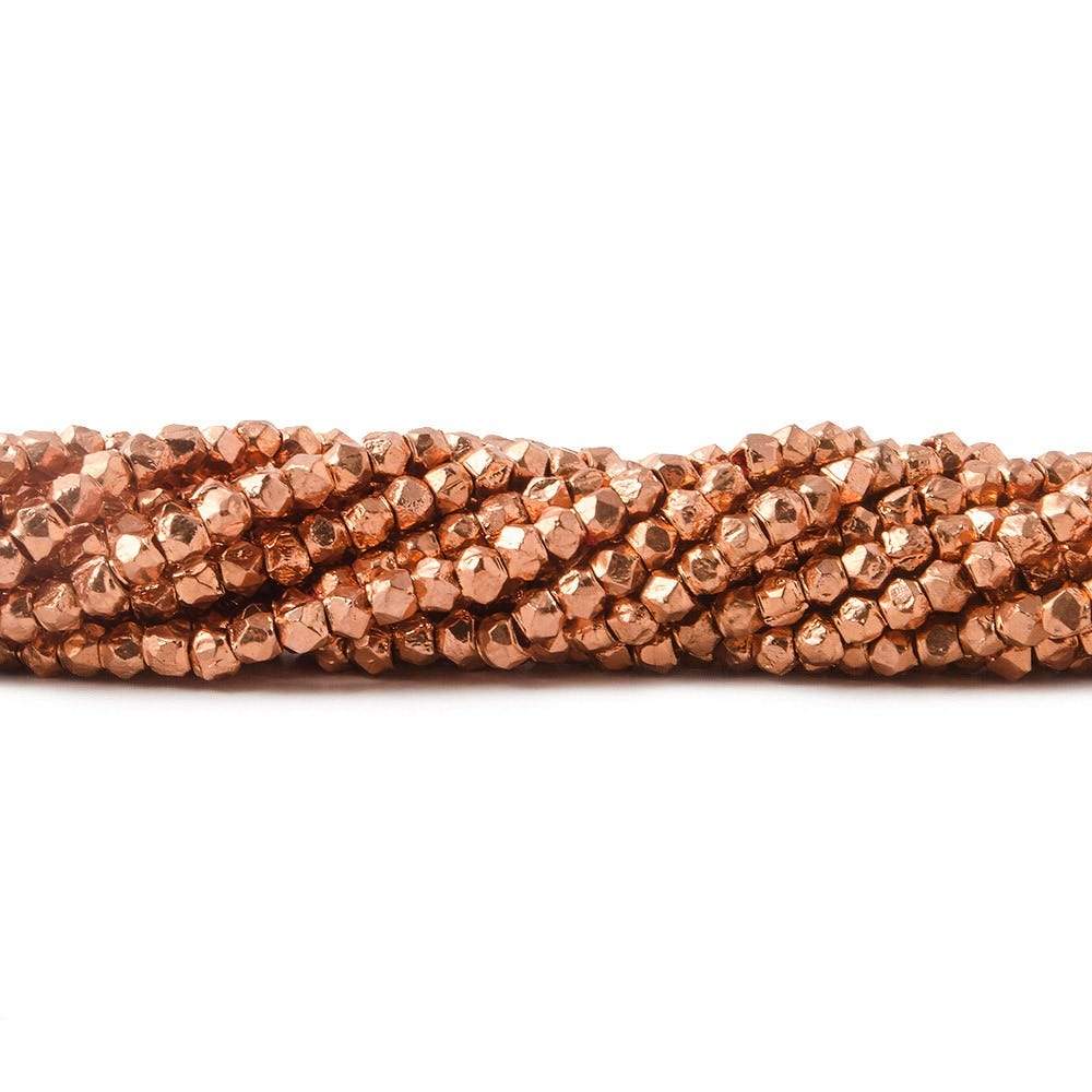 2.5mm Hand Cut Faceted Nugget Beads (ONLINE ORDER ONLY)