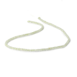 2.5mm Prehnite Micro Faceted Cube Beads 12.25 inch 134 pieces