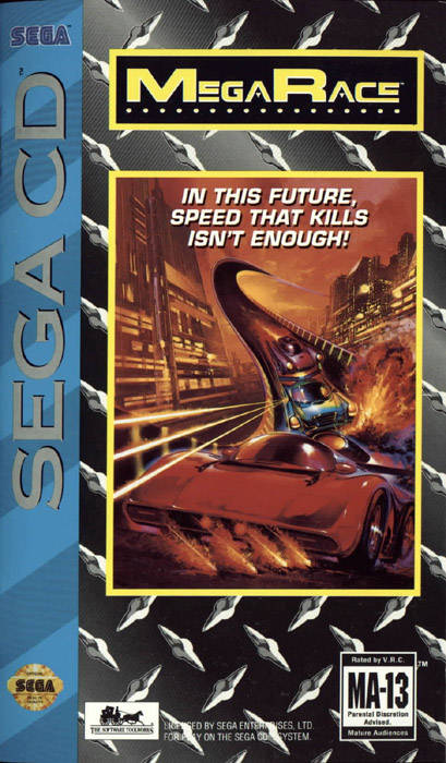 MegaRace (Sega CD) (ONLINE ORDER ONLY)