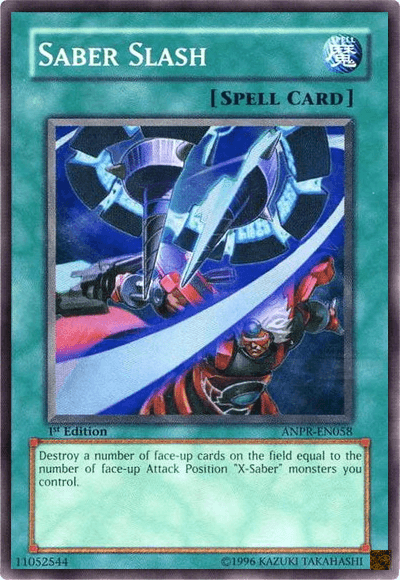 Saber Slash [ANPR-EN058] Super Rare (ONLINE ORDER ONLY)