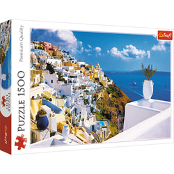 Trefl Red 1500 Piece Puzzle - Santorini, Greece / Wlodarczyk (ONLINE ORDER ONLY)