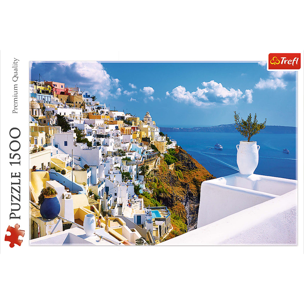 Trefl Red 1500 Piece Puzzle - Santorini, Greece / Wlodarczyk (ONLINE ORDER ONLY)