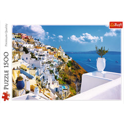 Trefl Red 1500 Piece Puzzle - Santorini, Greece / Wlodarczyk (ONLINE ORDER ONLY)