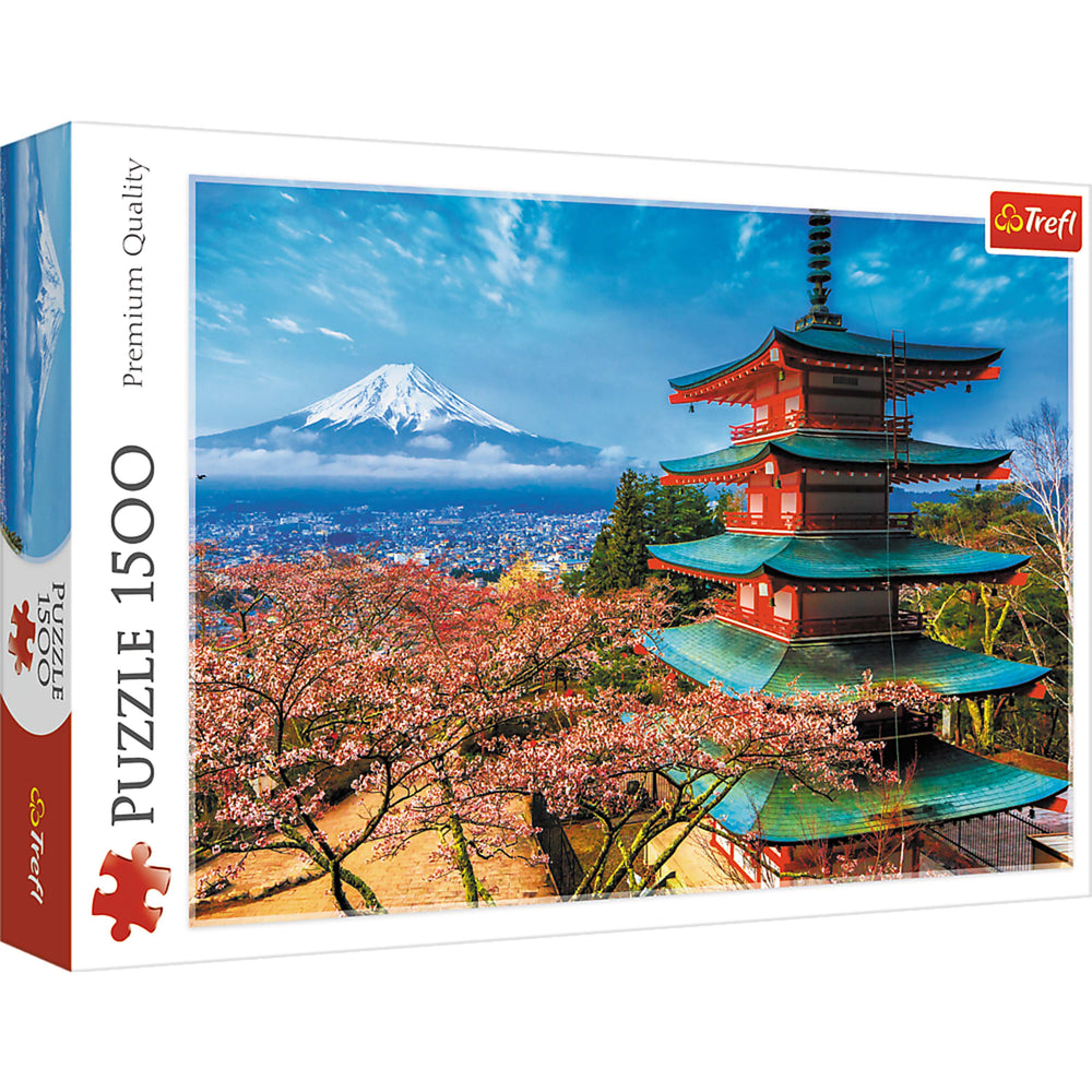 Trefl Red 1500 Piece Puzzle - Mount Fuji / HUBER (ONLINE ORDER ONLY)