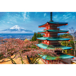 Trefl Red 1500 Piece Puzzle - Mount Fuji / HUBER (ONLINE ORDER ONLY)