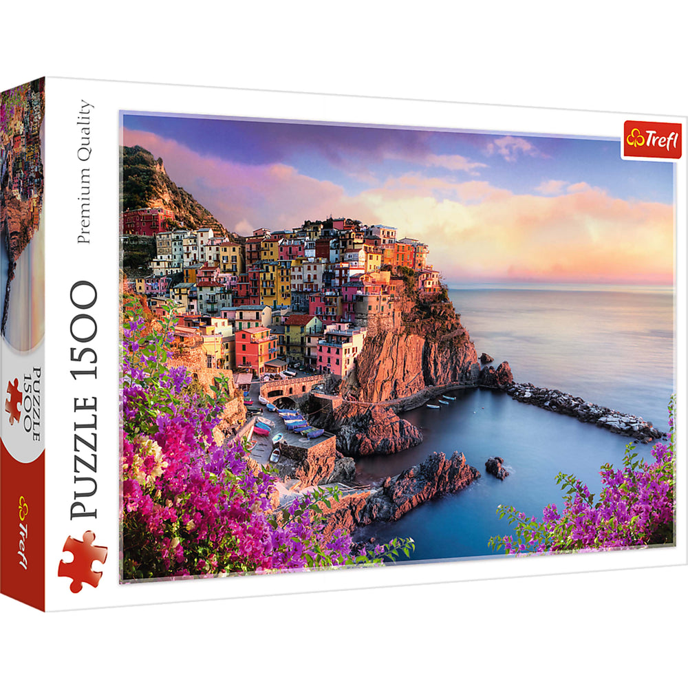 Trefl Red View of Manarola 1500 Piece Puzzle (ONLINE ORDER ONLY)
