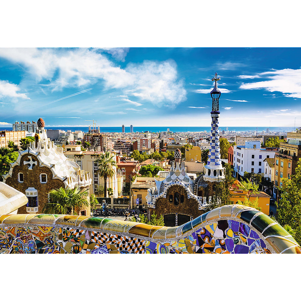 Trefl Red Park Güell, Barcelona 1500 Piece Puzzle (ONLINE ORDER ONLY)