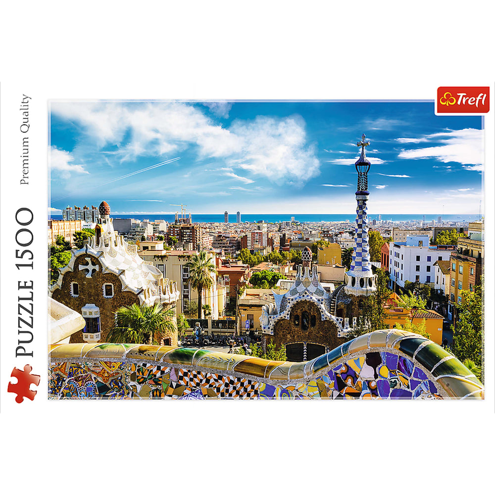 Trefl Red Park Güell, Barcelona 1500 Piece Puzzle (ONLINE ORDER ONLY)