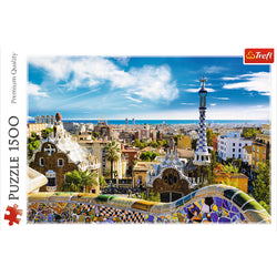 Trefl Red Park Güell, Barcelona 1500 Piece Puzzle (ONLINE ORDER ONLY)