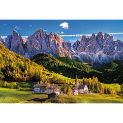 Trefl Red Val di Funes Valley, Dolomites, Italy 1500 Piece Puzzle (ONLINE ORDER ONLY)