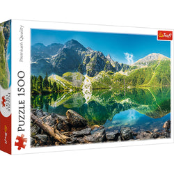 Trefl Red Morskie Oko Lake, Tatras, Poland 1500 Piece Puzzle (ONLINE ORDER ONLY)