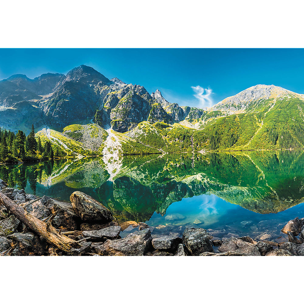 Trefl Red Morskie Oko Lake, Tatras, Poland 1500 Piece Puzzle (ONLINE ORDER ONLY)