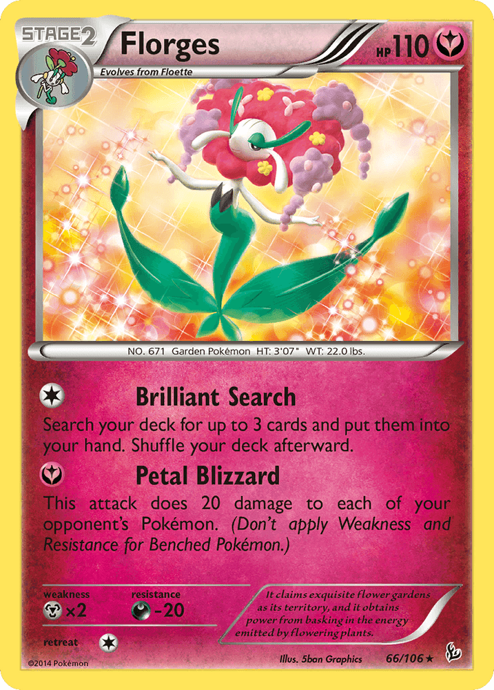 Florges (66/106) [XY: Flashfire] (Online Only)