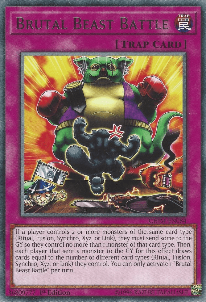 Brutal Beast Battle [CHIM-EN084] Rare (ONLINE ORDER ONLY)