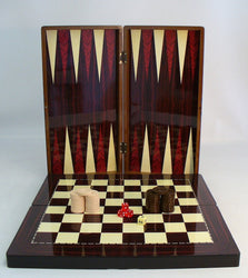 Backgammon - 19" Wood Grain Set (ONLINE ORDER ONLY)