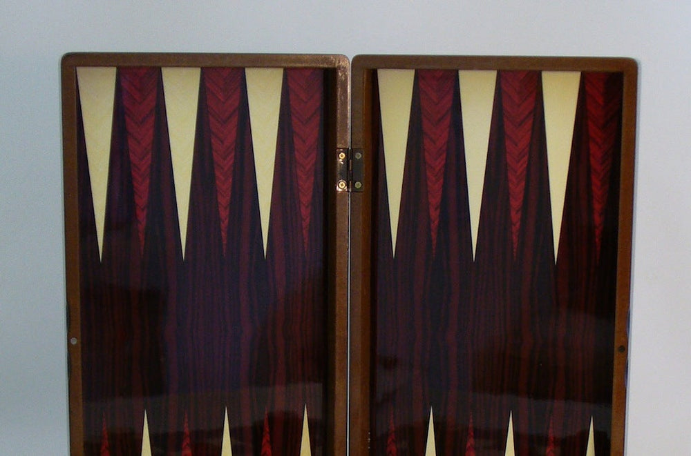 Backgammon - 19" Wood Grain Set (ONLINE ORDER ONLY)
