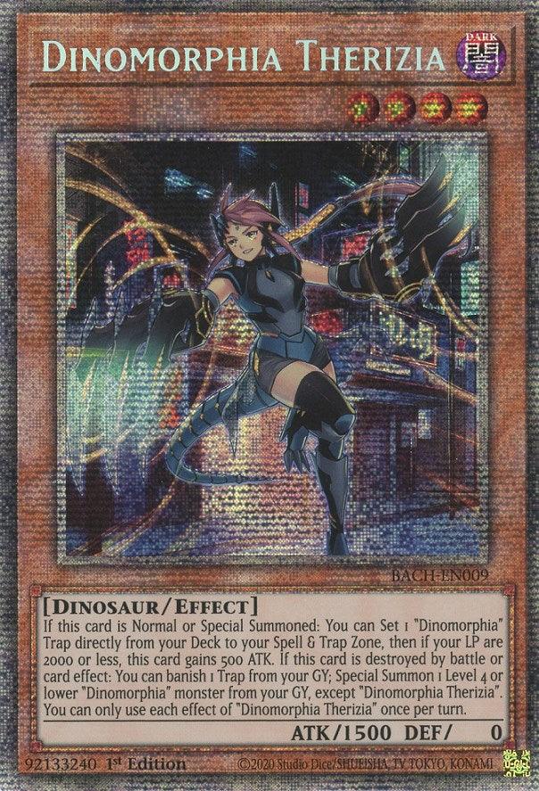 Dinomorphia Therizia [BACH-EN009] Starlight Rare (ONLINE ORDER ONLY)