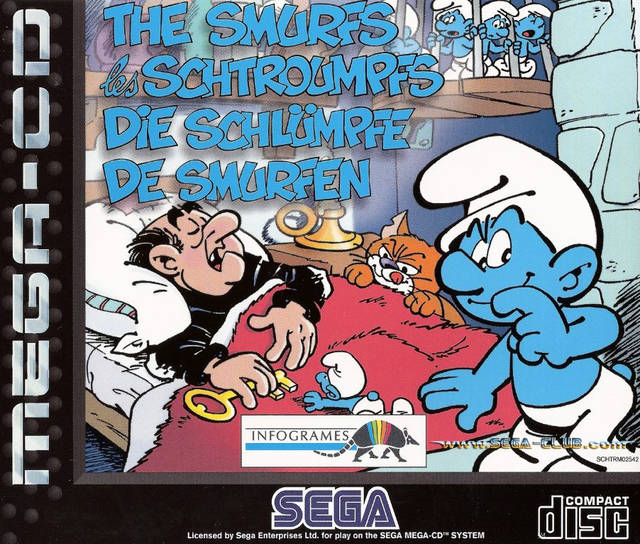 The Smurfs [European Import] (Sega CD) (ONLINE ORDER ONLY)