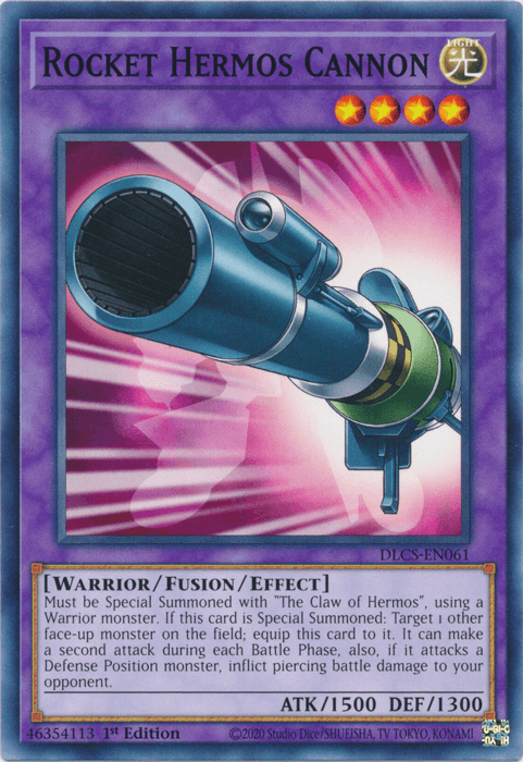 Rocket Hermos Cannon [DLCS-EN061] Common (ONLINE ORDER ONLY)