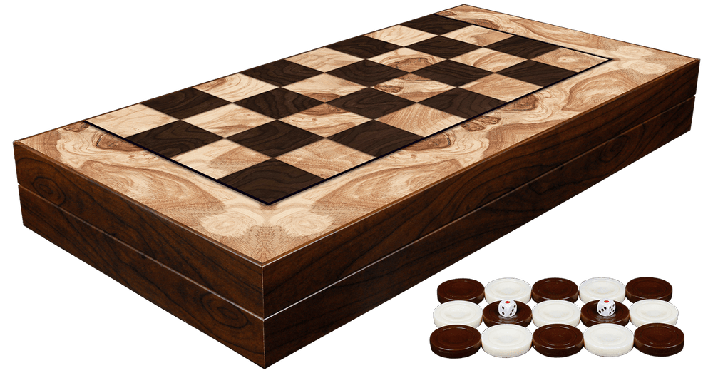 Backgammon - Ashwood Decoupage (ONLINE ORDER ONLY)