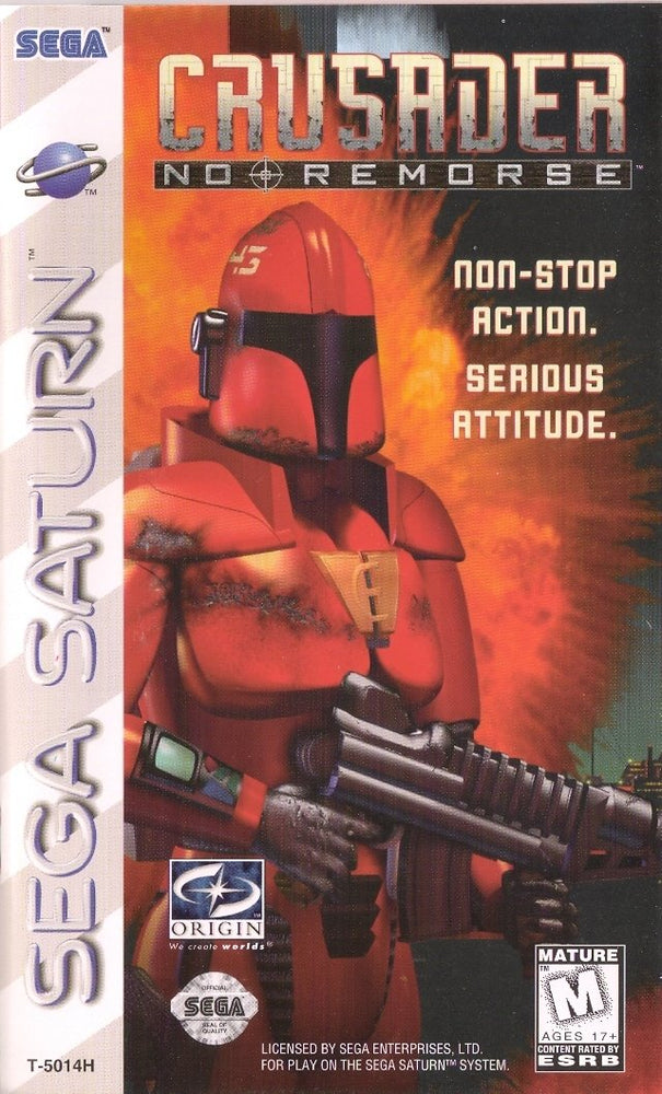 Crusader No Remorse (Sega Saturn) (ONLINE ORDER ONLY)
