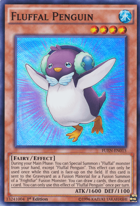 Fluffal Penguin [FUEN-EN015] Super Rare (ONLINE ORDER ONLY)