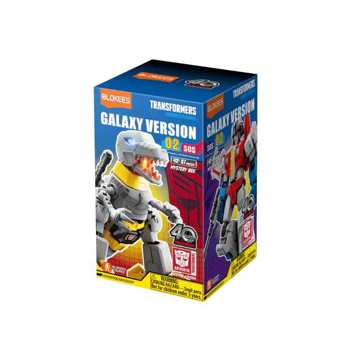 Blokees Transformers Galaxy Version 2 Mini Model Kit - CLEARANCE (ONLINE ORDER ONLY)