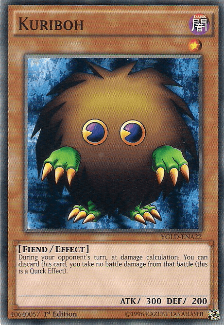 Kuriboh [YGLD-ENA22] Common (ONLINE ORDER ONLY)