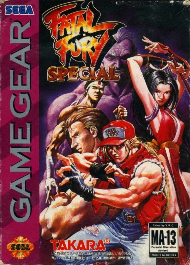 Fatal Fury Special (Sega Game Gear) (ONLINE ORDER ONLY)