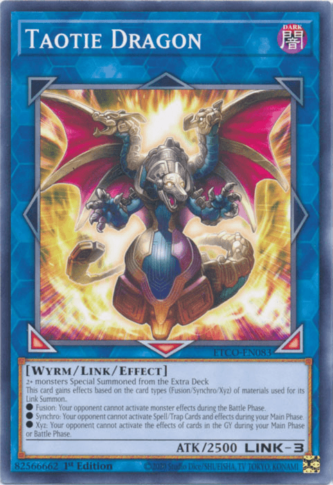 Taotie Dragon [ETCO-EN083] Common (ONLINE ORDER ONLY)