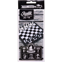 Travel Games: Rustik Foldable Magnetic Chess (ONLINE ORDER ONLY)