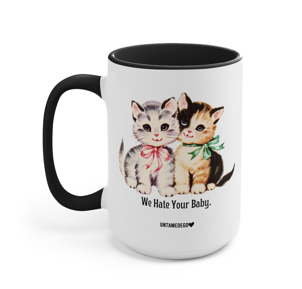 Mean Cats 15oz Mug (Online Order Only)
