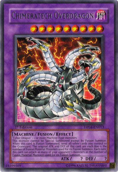 Chimeratech Overdragon [DP04-EN013] Rare (ONLINE ORDER ONLY)